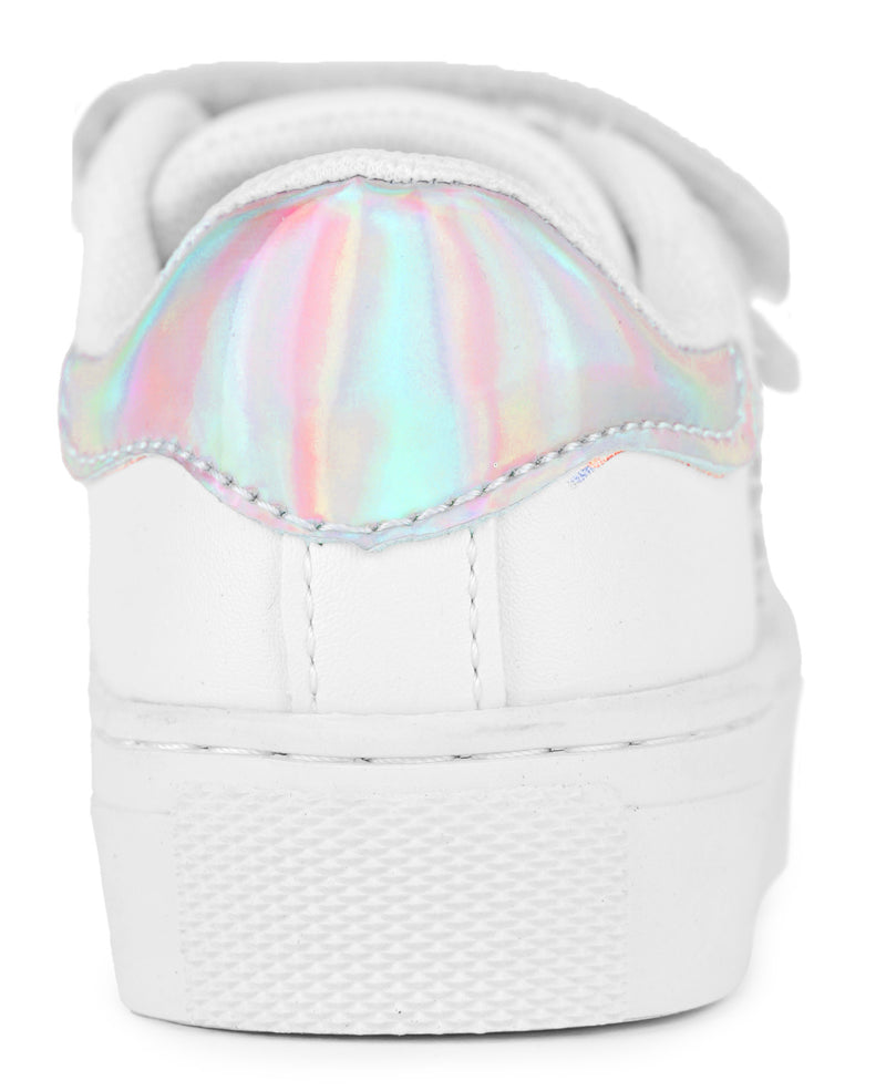 Girls Sneakers - White Pink