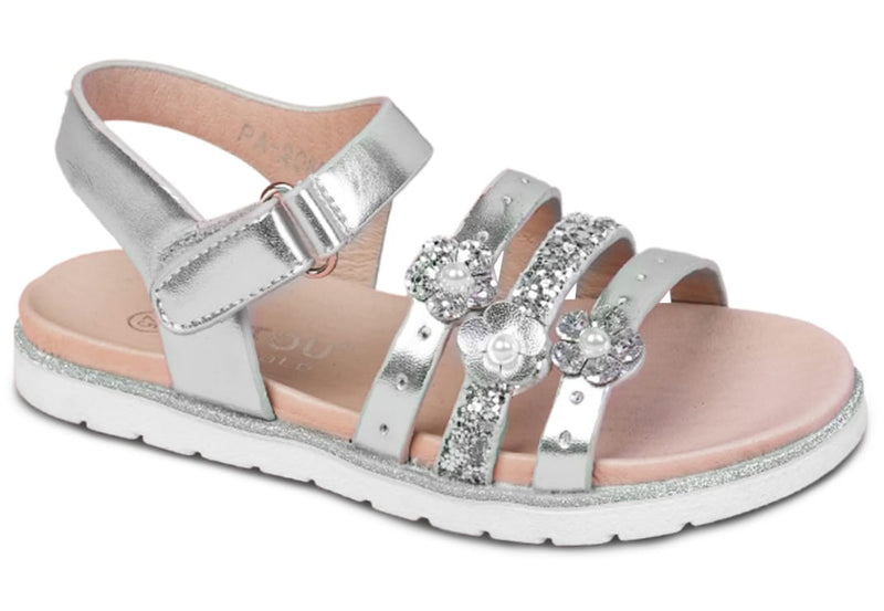 Girls Sandals - Silver