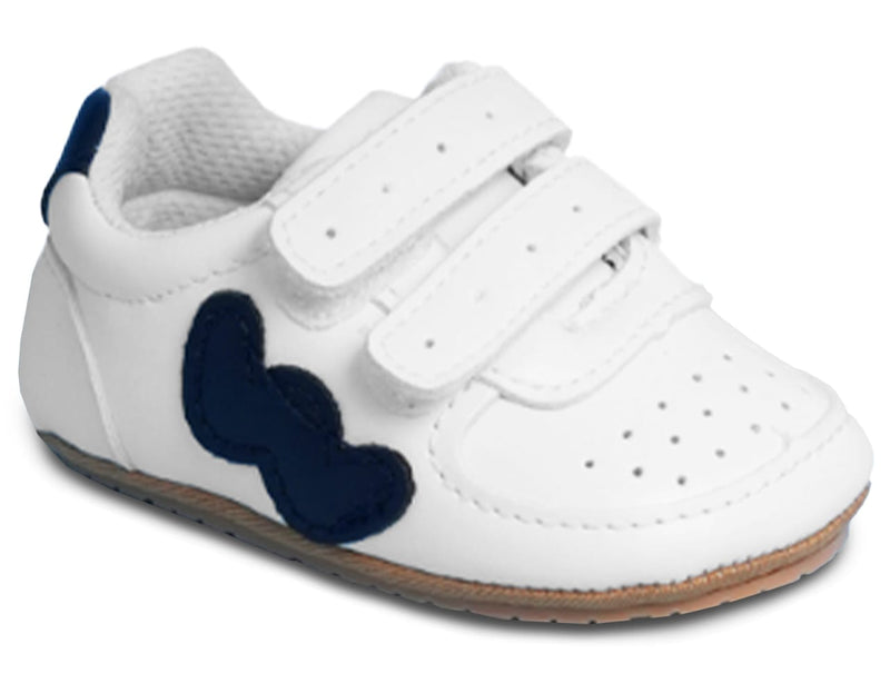 Boys Newborn - White Navy