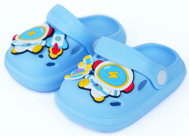 Boys Slippers - Light Blue