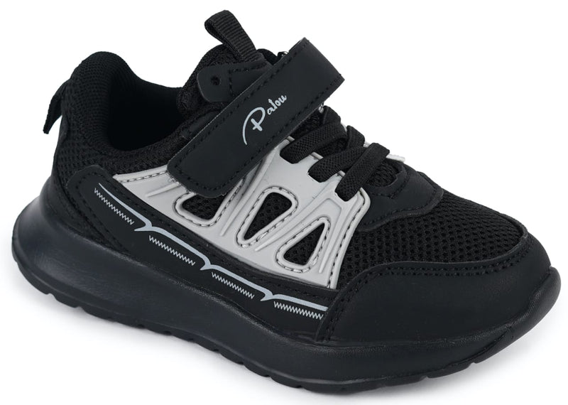 Boys Sneakers - Black Grey