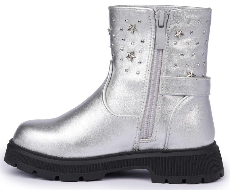 Girls Boots - Silver