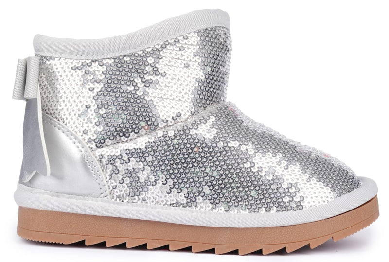 Girls Boots - Silver