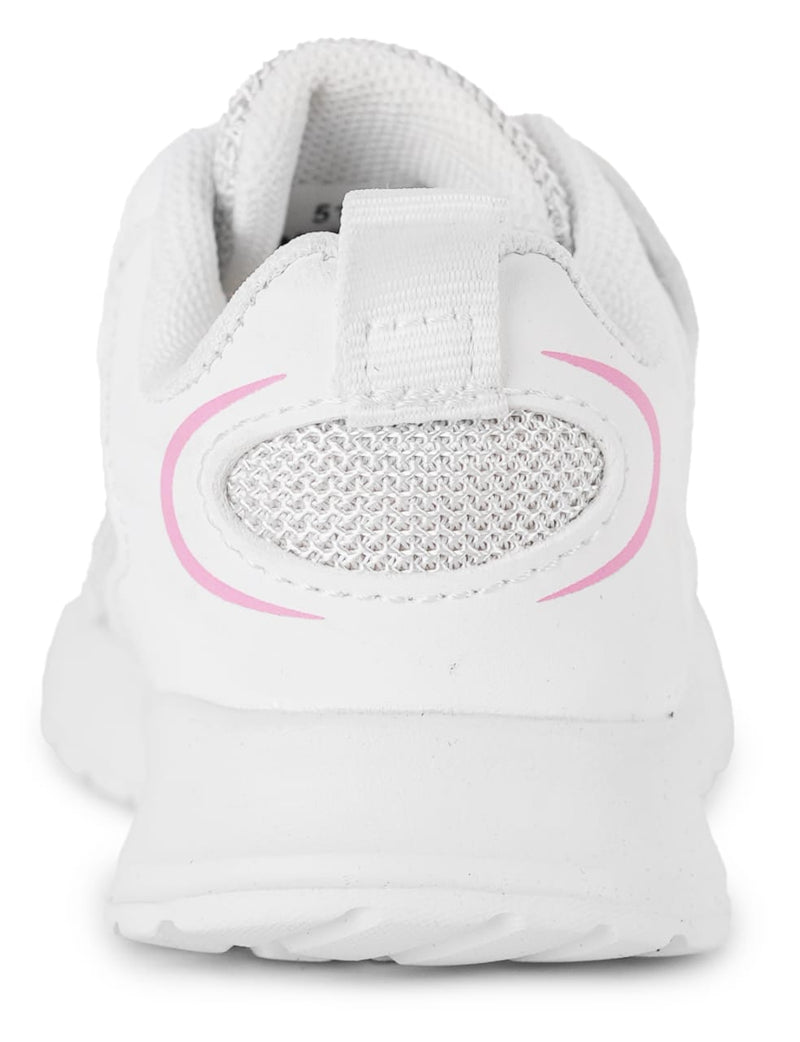 Girls Sneakers - White silver