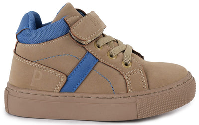 Boys Boots - Beige Blue