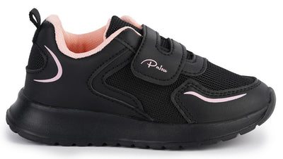 Girls Sneakers - Black Pink