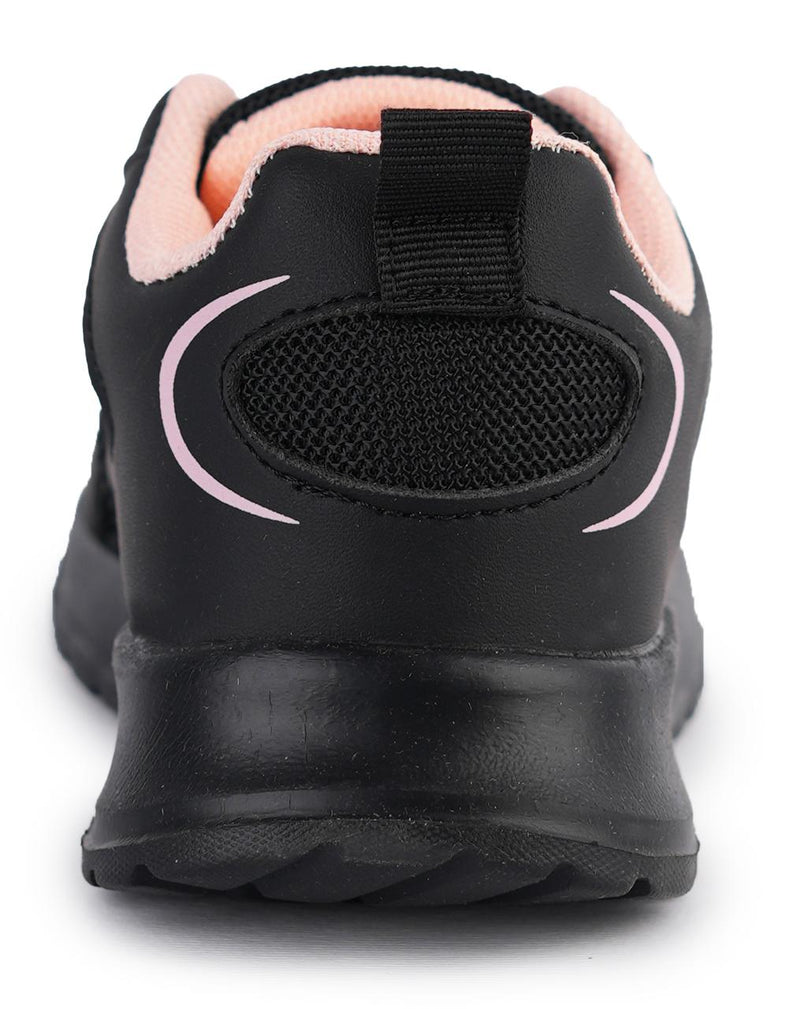 Girls Sneakers - Black Pink