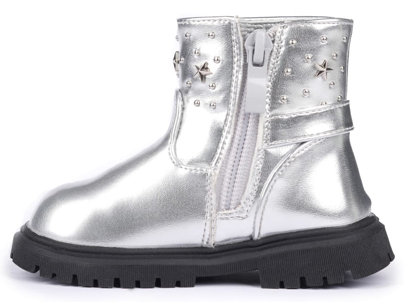 Girls Boots - Silver