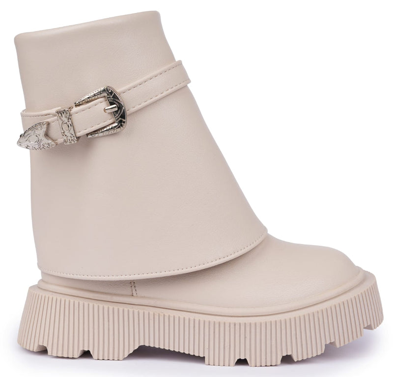 Girls Boots - Beige